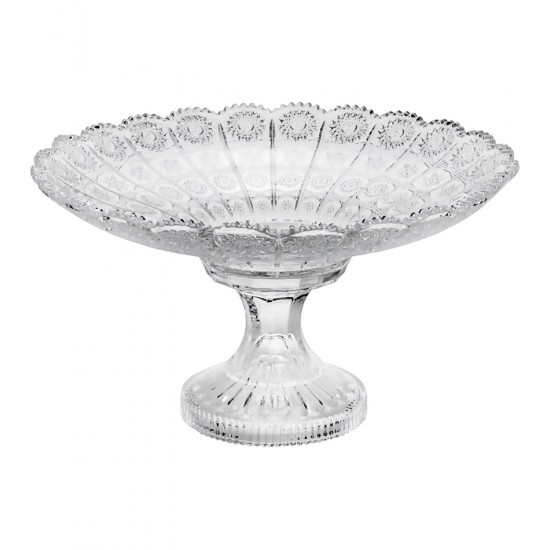 Centro de Mesa 28x16cm Starry de Cristal Ecologico Com Base